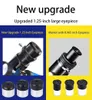 875 gånger Zoom Teleskop astronomisk professionell 1,25 tum ny uppgradering HD Night Vision Deep Space Star View Moon Meteor Dusch