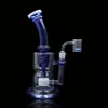 Rookaccessoires Hornet Quartz Carb Cap Banger 14mm Dabber Hookah Transparant Glass 90 ° Dubbele laag Kleur Sandsteen Bong