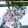 HD Crystal Pink Rose Цветок для годовщины кристаллов, великих навсегда любителей любви для Рождества День Святого Валентина день рождения День матери 210811