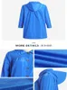 Women's Waterproof Outdoor Hooded Raincoat Jacket Trench Coats