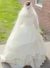 Gothic Victoria Ball Gown Wedding Dresses Sexy Scoop Neck Off Shoulder Lace Pleats Princess Bridal Dress Puff Skirt Bride Ceremony Vestidos De Novia Plus Size AL8881