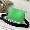 أعلى جودة فاخرة مصمم حقائب حقيقية جلدية COUSSIN النساء الرجال حمل Crossbody mylon الأزياء رسول محفظة حقائب الكاميرا جيوب بطاقة حقائب اليد حقيبة كتف