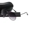 Hochwertige Damen-Sonnenbrille, luxuriöse Herren-Sonnenbrille, UV-Schutz, Herren-Designer-Brille, Farbverlauf, Metallscharnier, modische Damen-Brille mit Originalverpackung p20