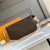 7A quality Genuine leather Bag MON0GRAM Women's men tote crossbody Luxury Designer M40712 shopping wallet card pockets handbag Shoulder Bags original single free