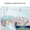 Organisateur de cintres multifonctions Gain de place en plastique 32 pièces Clip chaussettes pour enfants en gros cintres de rangement à domicile supports prix d'usine conception experte qualité