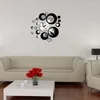 2021 Nowy Hurtownie Modern Design DIY 3D Lustro Zegar Zegar Naklejki Zdejmowane Wall Watch Art Home Office Decor