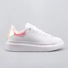 Kids Fashion Shoes White Red Black Dream Blue Single Strap outsized Sneaker Rubber Sole AMCQS Soft Calfskin Leather Lace-up Trainers Patchouli Sports footwear