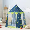 Çocuklar çadır ev bebek oyuncak taşınabilir katlanır prenses çocuk kale oyun çocuk hediye açık plaj çadırları ve barınaklar