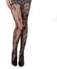 ファッションセクシーな靴下女性用ブラックフィッシュネットストッキングパターンジャックカルチンレッグウォーマーストッキングパンストフローラルタイツ8pcs
