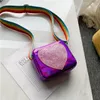Cute Girl Mini Borsette Laser Borse a tracolla per bambini Portamonete piccolo Portamonete Neonate Festa Portamonete Regalo