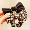 Donne eleganti di lusso strass cerchio fiocco fasce elastiche per capelli dolce coda di cavallo tenere Scrunchie cravatta per capelli accessori per capelli moda