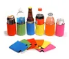 330ml Beer Cola Drink Can Holde Bag Bicchieri Maniglia Ghiaccio Maniche Congelatore Pop Koozies 12 colori