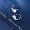 Cute Elephant Drop Earring for Women Gift Fashion 925 Sterling Silver Hook Fine Jewelry Brincos 210707