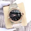 New classic Men Automatic Mechanical watch Stainless steel calendar clock fashion multi-function Moon Phase Watches 40mm
