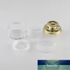 Opslagflessen potten 70g airless goud / zilver elegante lege lotion pomp fles, vacuüm emulsie container, draagbare acryl cosme