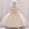 Girl039s Robes 024M Filles Né 1er Anniversaire Robe Pour Bébé Fille Papillon Baptême Mariage Princesse3434626