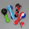 Pipa ad acqua in silicone Silicon Blunt Bong Bubbler Joint Mini portatile Shisha per tabacco Accessori per tubi1749664