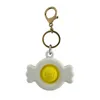 Descompressão Brinquedo Fidget Chave Relógio Relevo Adulto Kids Silica Gel Escritório Dedo Brinquedos Keychain presentes