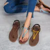 Sandales Bande élastique Chaussures noires pour femmes Open Toe Bandes à talons strapts de grande taille Slip-sur Beige Peep Mode bas confort