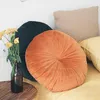 Cushion/Decorative Pillow Nordic Ins Pumpkin Velvet Soft Cushion Office Waist Sofa