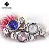 Wristwatches Relogio Feminino Dress Pink Women Watch WWOOR Ladies Top Luxury Bracelet Wrist Simple Quartz Calendar Clock Gift Box7921249