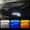 2PCS DRL Dagtidsljus för TOYOTA Highlander 2012 2013 2014 Dimma lampskyddsljus 12V Daylight Car-styling