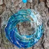 Oggetti decorativi Figurine Vetro fuso Ocean Suncatcher Ornament Wave Sun Catcher Campanelli eolici Decorazione domestica per esterni Accessori per la stanza