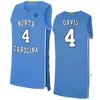 Maglia da basket NCAA College North Carolina Tar Heels UNC RJ Davis Armando Bacot Harrison Ingram Cormac Ryan Elliot Cadeau Seth Trimble Vince Carter Withers 4XL