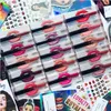 Beauty Makeup 12Color Lip Gluss 12 Different Colours Lipstick 12PCSset LipGraze di buona qualità con boxe vellici1108490