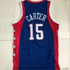 Лучшие сшитые 2004 г. All Tracy Star 1 McGrady Vince 15 Carter Mit Jerseys