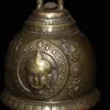China old Beijing old goods Seiko Tibetan pure copper rattle