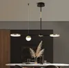 LED Şube Avize Lambaları Modern Luster Uzun zamandır kapalı barda, restoran, mutfak, kahve dükkanı, ofis ve çalışma