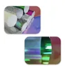 Adesivos decorativos cor rica 1 folha 25cm x 100cm transferência de calor a laser vinil camuflagem arco-íris ferro em filme htv293z