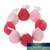 4 Stück/Box Obstkerze Duftkerze Valentinstag Geschenk Party Ornament Heimdekoration Kreative Erdbeerkerzen Fabrikpreis Expertendesign Qualität Neueste