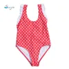Kids Falbala Girls One Piece Swimwear Children Swimsuit Swimming Cute Baby Beach Wear Swimsuits Bathing Suit A67