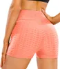 Realfine888 Sex Yoga Outfit Shorts Broek Voor Dames Oefening Fitnesskleding Heuplift Effen Kleur Sport Buiten Maat XS-XL