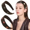 Nuove donne di arrivo Accessori per capelli copricapo da donna con fascia in rilievo cucita a mano