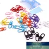 10 stks Swivel Lobster Claw Clips Haak Split Key Ring Bevindingen Clasps voor doe -het -zelf sieraden maken Levering Bag sleutelhanger Diy Accessoires Fabriek Prijs Deskund ontwerp Kwaliteit