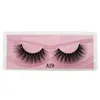 Hand Made Reusable Soft False Eyelashes Thick Natural Long 3D Fake Lashes Extension Makeup For Eyes Easy To Wear Comes Cute Pink Sticker Packing 10 Models DHL Free