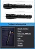 High Quality Tactical Led Flashlight XM-L2 Zoomable 18650 Rechargeable Battery Waterproof Torch for Hunting Bulbs 5 Modes Lantern