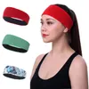 Homens Sweatband Sports Headband Stretch Elastic Mulheres Yoga Running Hair Band para Homens Outdoor Sport Headwrap Fitness Sports Sport