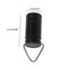 Portátil Super Tiny Mini pequeño llavero linterna más pequeño brillante larga vida impermeable llavero luz antorcha al aire libre G1019