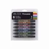 WINSOR TON Promarker Set Stylos marqueurs à base d'alcool à double pointe 6 couleurs 12 couleurs Design Marqueur professionnel pour artistes 220207