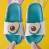 Cartoon Obst Kinder Hausschuhe Kinder Indoor Home Badezimmer Schuhe Anti Skid Weiche Unterseite Baby Cool qq330 210712