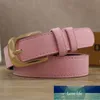 Women Gold Belt New Metal Buckle Belts for Women Pu Pin Buckle Waistband Female Jeans Black White Camel Designer