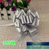 30pcs Beautiful Luster solid Color large 30mm Pull Bow ribbon for Gift Packing Wedding Car Room Decoration Factory price expert design Quality Latest Style Original