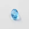 8 mm * 10 mm Real Natural Light Blue Topaz Loose Gemstone Partihandel Gemstones För Smycken Butik 2,5 ct Oval Cut Topaz Gemstone H1015