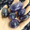 Natural Dream Amethyst Gravel Pebbles For Garden Polished Crystal Worry Stone Spiritual Mineral Quartz Aquarium Rough Decoration Decorative