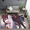 Dywany anime dziewczęta dywan floor Piękne portiety 3D Drukuj Piękne maty kawaii do sypialni salon dywan dekoracje domowe 9231792