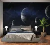 Wallpapers Papel De Parede Abstract Universe Planet Starry Sky Science Fiction Wallpaper Mural,living Room Home Decor